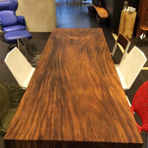 einbaum tischplatte esstisch massivholz akazie acacia custom made solid wood