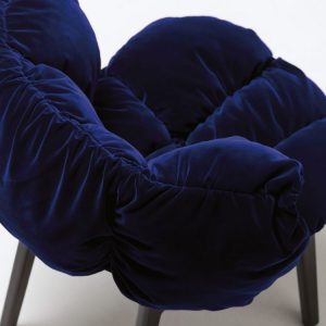 edra standard sofa flexible polycarbonat campana upholstered sessel stuhl art design blue velvet